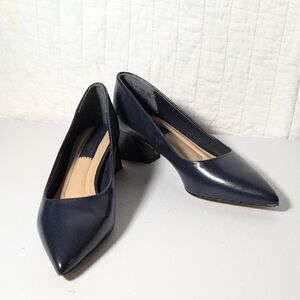 Franco Sarto Navy Racerpump Heels